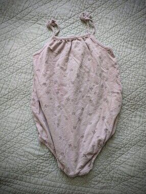 Rylee + Cru Mauve Floral Romper 2-3Y